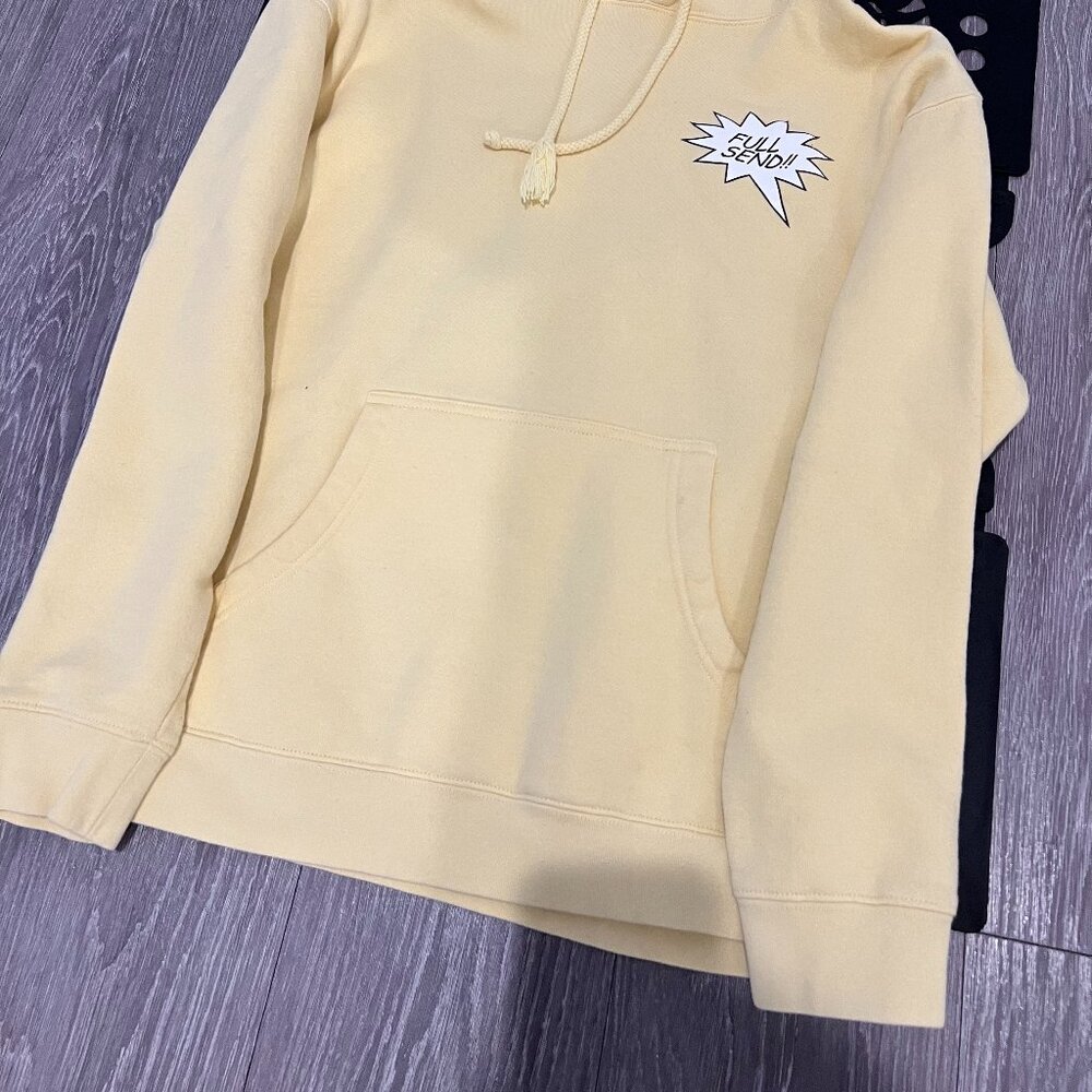 Full Send "Candy Hoodie" yellow, medium - Picture 2 of 4